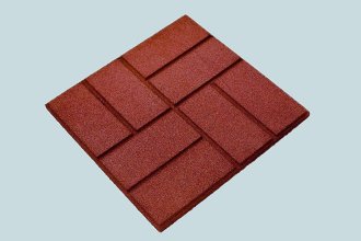Outdoor  Playground Flooring Rubber Paver Tiles