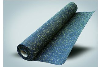 Rubber floor mat roll material