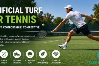 ARTIFICIAL TURF FOR TENNIS CONSISTENT. COMFORTABLE.COMPETITIVE