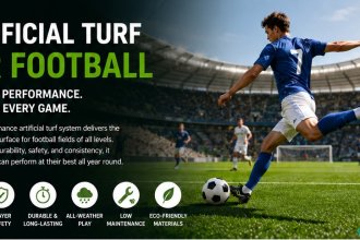 ARTIFICIAL TURF FOR FOOTBALL BUILT FOR PERFORMANCE. MADE FOR EVERY GAME