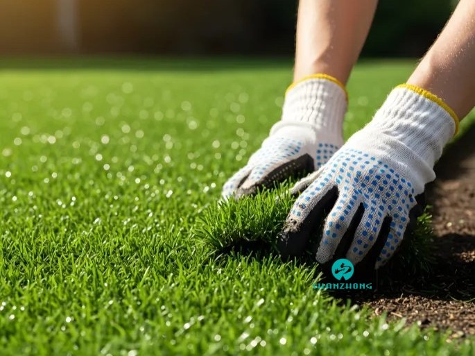 gloved-hands-working